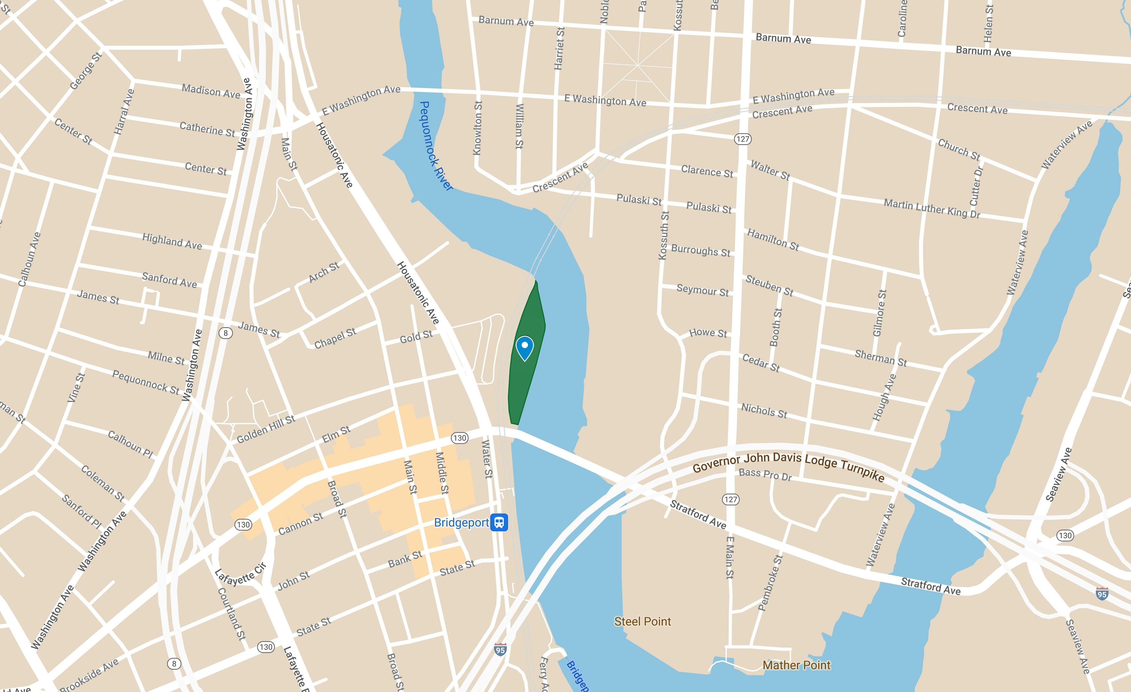 map of Sliver by the River